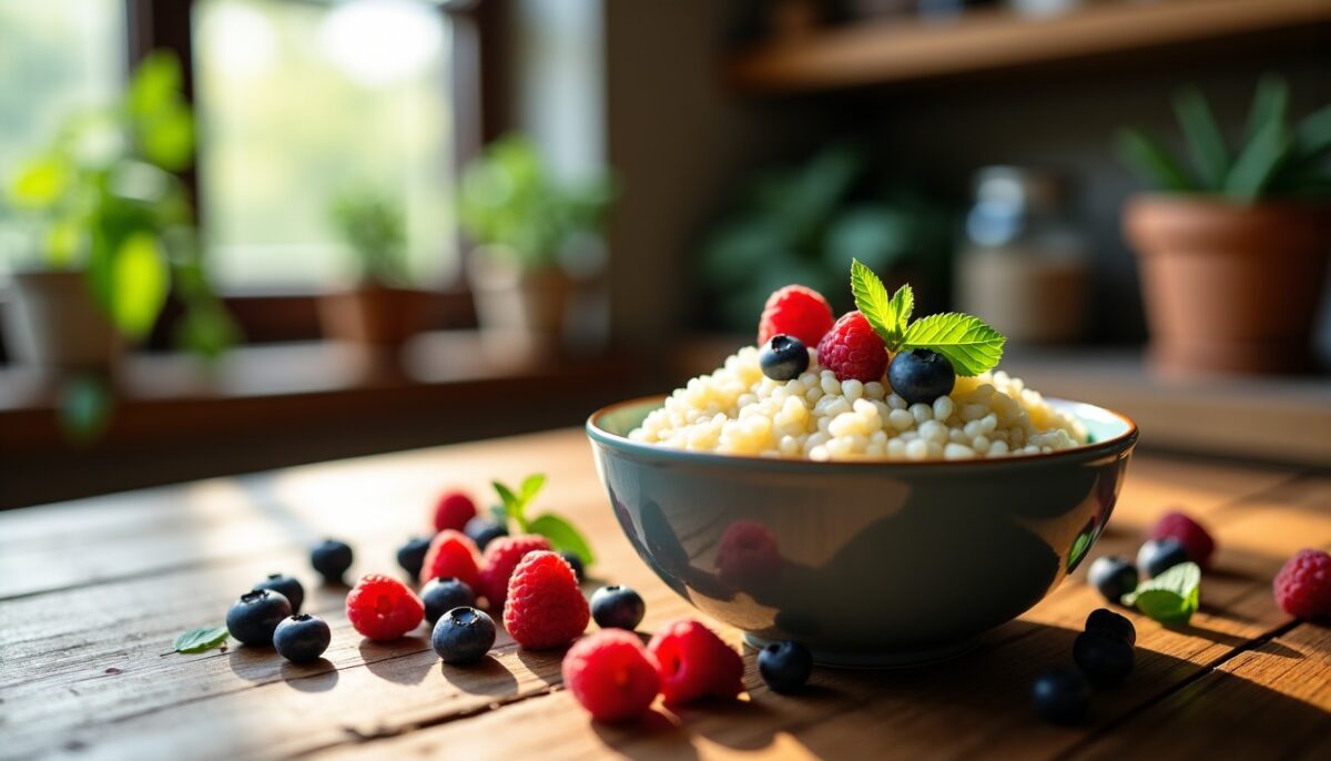 Riz au lait réinventé : la recette légère et 100% végétale