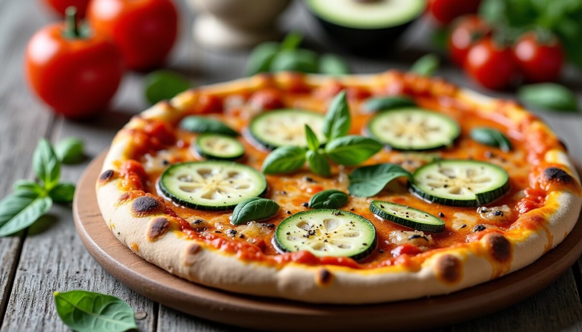 La courgette réinvente la pizza : une explosion de saveurs estivales