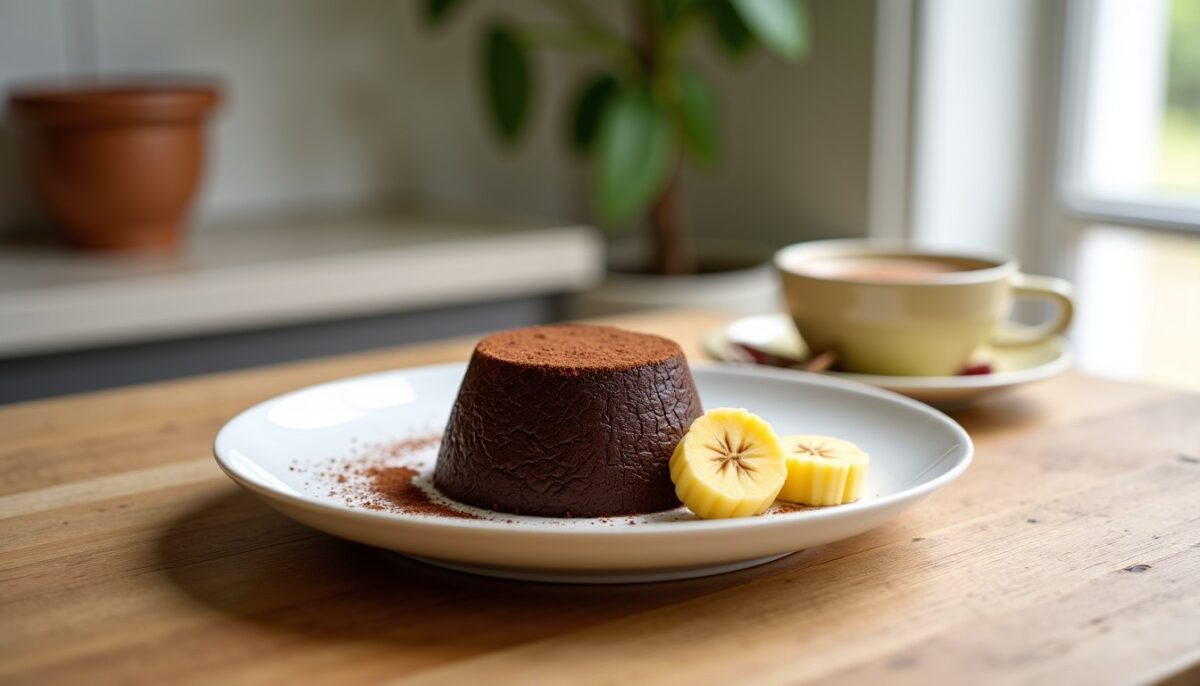 Fondant chocolat-banane léger : une recette gourmande sans beurre