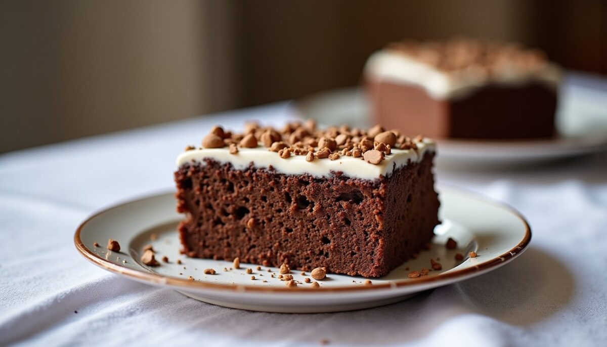 Délice au yaourt et chocolat : un gâteau sans sucre ni beurre à savourer sans culpabilité
