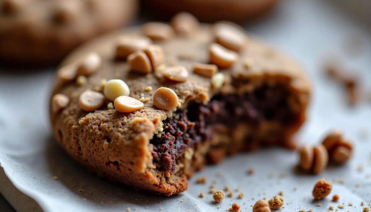 Délices croustillants : Cookies aux céréales et chocolat sans une seule farine