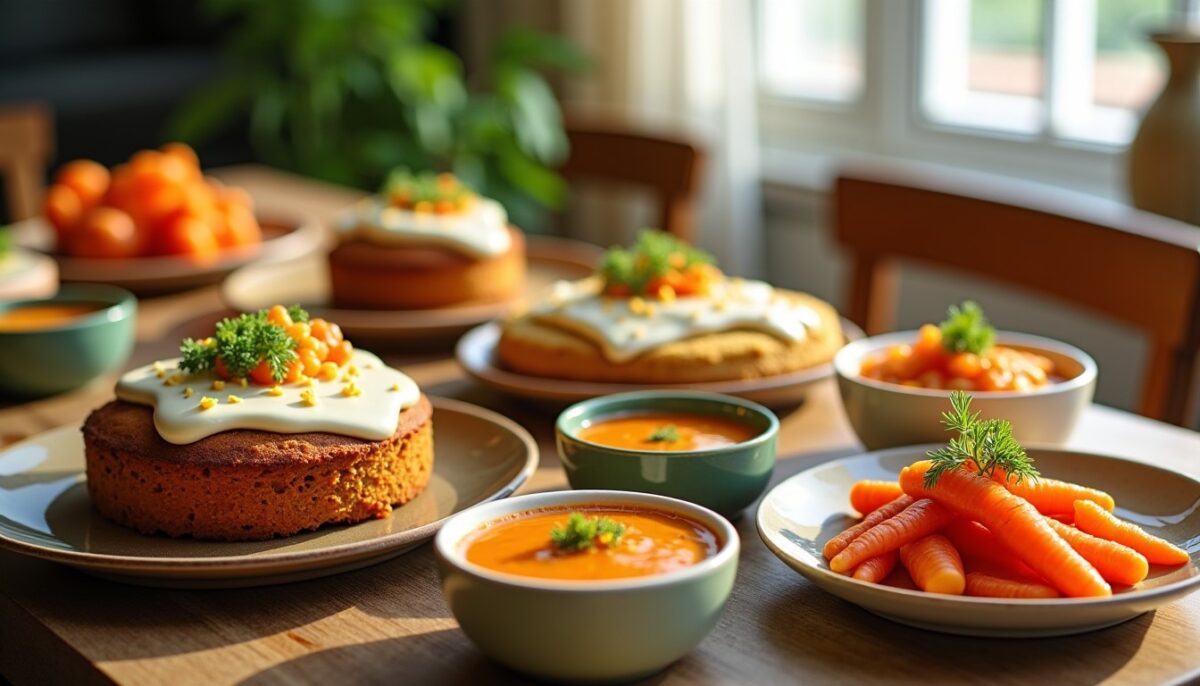 Découvrez 8 recettes originales pour sublimer la carotte en versions sucrées et salées
