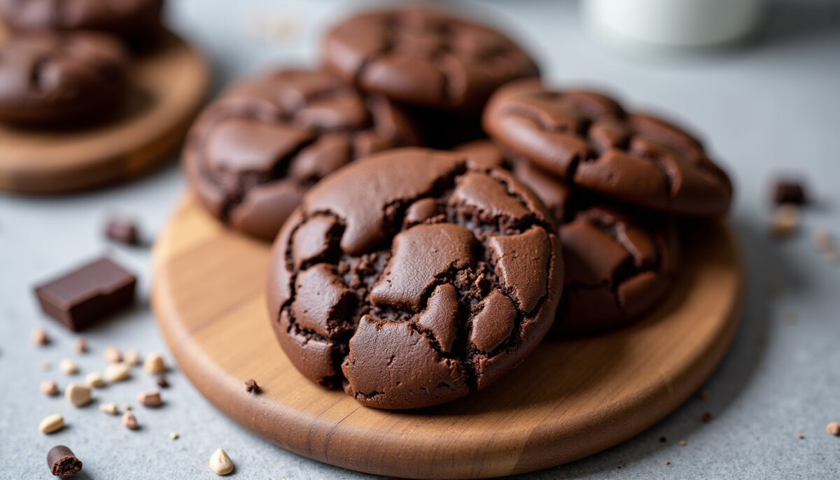 Cookies chocolat noisette gourmands sans beurre : le plaisir léger et savoureux