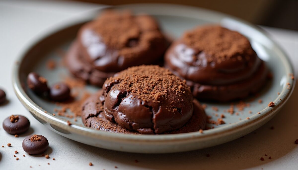 Délices Chocolatés : Cookies Fondants au Beurre de Cacao