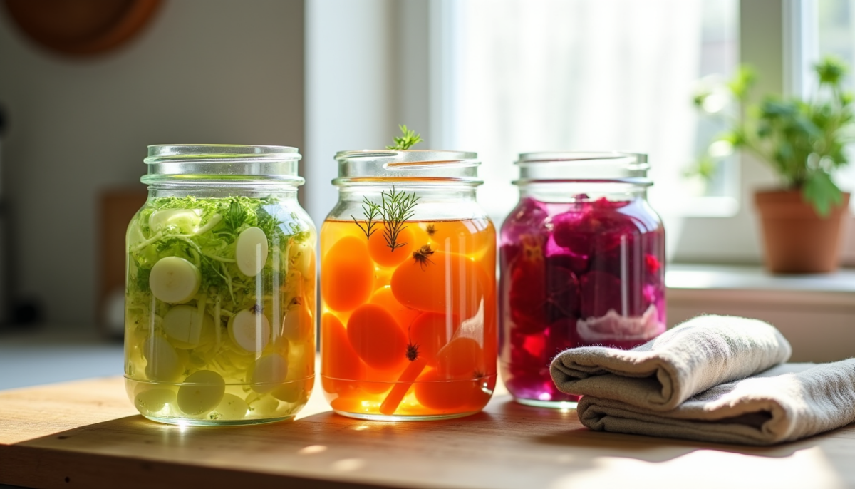 Fermenter ses légumes : méthode complète en 8 étapes avec bocaux et saumure