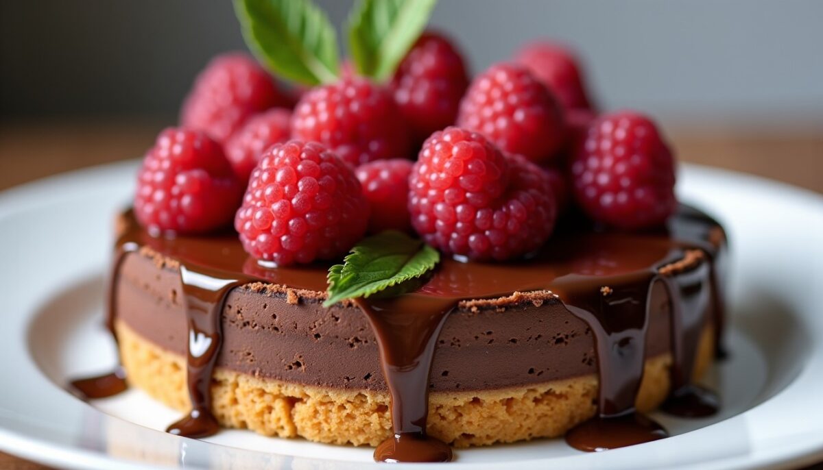 Délice chocolat-poire : gâteau-tarte gourmand sans beurre ni lactose